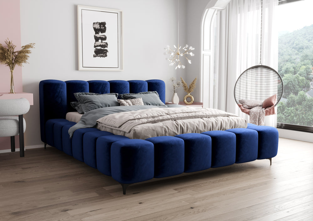 Lit Coffre Vero Design Bulle Bouclette