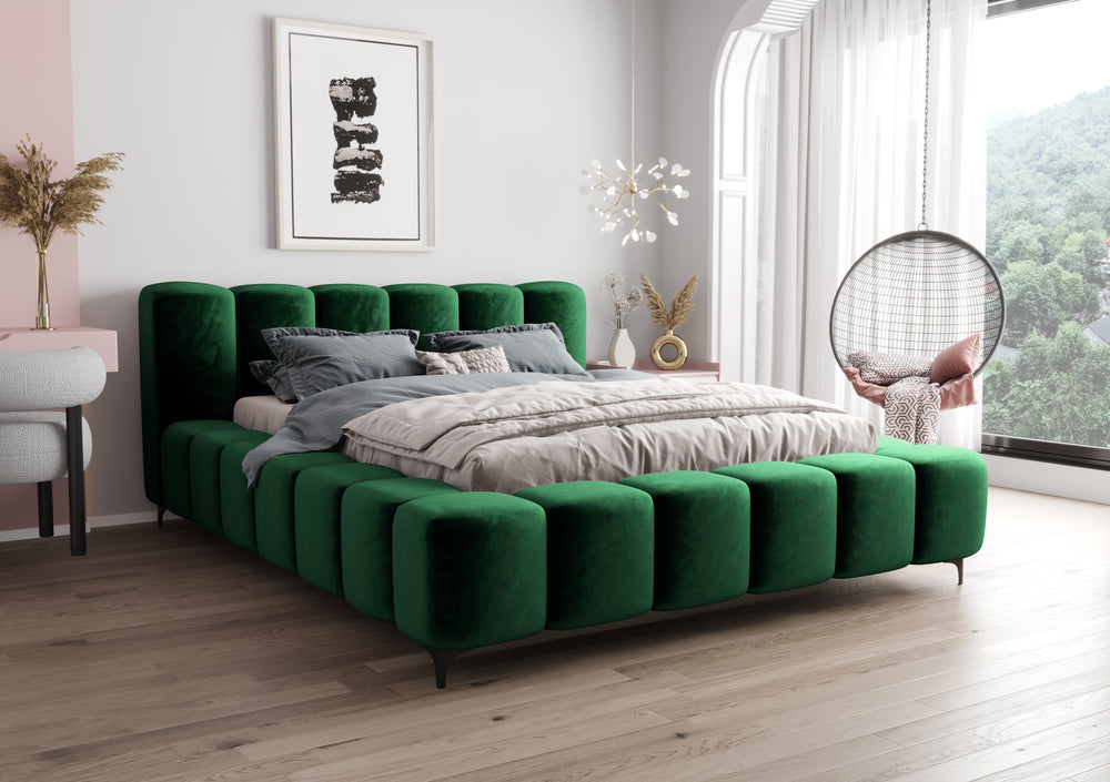 Lit Coffre Vero Design Bulle Bouclette