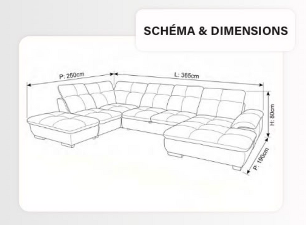 Dimensions du produit