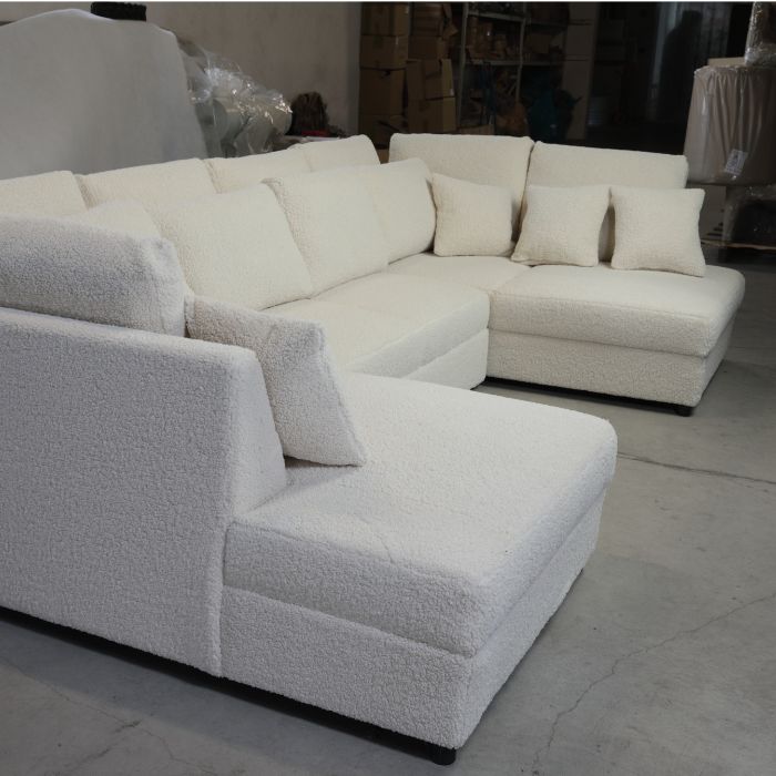 Canapé Moderna U Convertible Grand Couchage