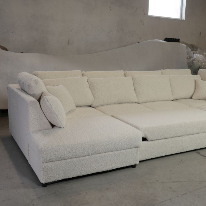 Canapé Moderna U Convertible Grand Couchage