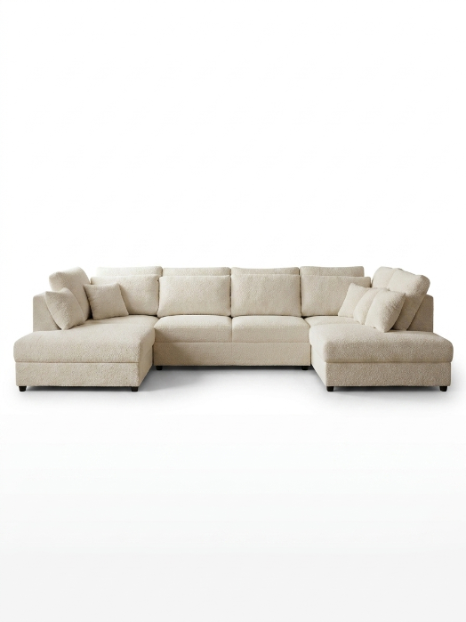 Canapé Moderna U Convertible Grand Couchage